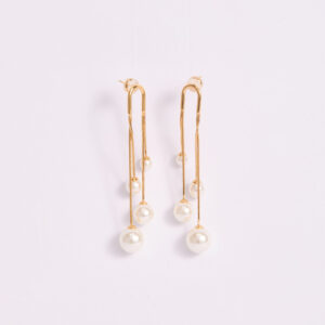 Aretes Óvalo Nácar Moderno Nefrah