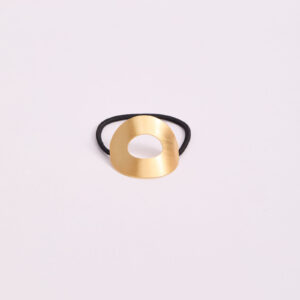 Collet Chunky Dorado Orgánico con Centro Abierto