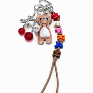 Bag Charm Minino Mocca de la Suerte